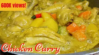 How to cook Chicken Curry without coconut milk | Chicken Curry using evaporated milk |Filipino style