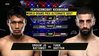 Smokin' Jo Nattawut vs. Yurik Davtyan | ONE Championship Full Fight