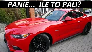 Ford Mustang GT Spalanie 5.0 V8 VLOG Test PL