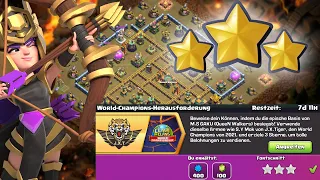 WM CHALLENGE * 3 STERNE! 😎 Clash of Clans * CoC [deutsch/german]