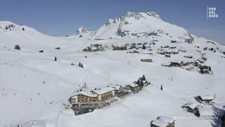 Oberlech am Arlberg - Vorarlberg von Oben