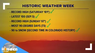 Historic weather week: 14 records broken in 5 days