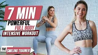 7 Min Full Body HIIT Home Workout | with No Equipment