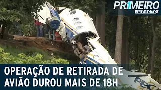Marília Mendonça: destroços de avião serão levados ao RJ para perícia | Primeiro Impacto (08/11/21)