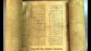Salomão ora pedindo sabedoria  -   A Biblia Narrada por Cid Moreira (Velho Testamento)