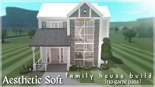 BLOXBURG; 20K AESTHETIC SOFT FAMILY HOUSE BUILD, (2-STORY) NO ADVANCEPLACEMENT!!