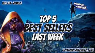 Top 5 Hottest Selling Comic Books 🔥🤮🔥 Last Weeks Store Orders