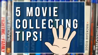 Top 5 Tips for Collecting Movies! | Blu-rays & DVDs