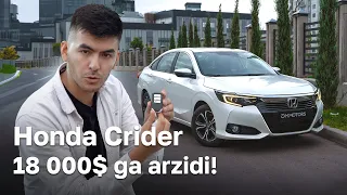 HONDA CRIDER / Gaz o'rnatsa bo'ladimi? "Zapchast" O'zbekistonda bormi? / Avtoelon.uz