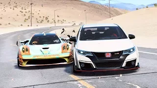 Need For Speed Payback Beating Natalia Nova with a CIVIC