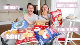 EATING ALL MY PREGNANCY CRAVINGS MUKBANG!