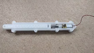 3D printed micro linear actuator