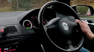 219HP/460NM 1.9 TDI Skoda Fabia vRS ride along