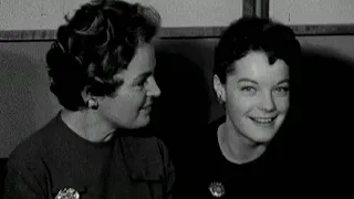 Magda und Romy Schneider in New York (1958)