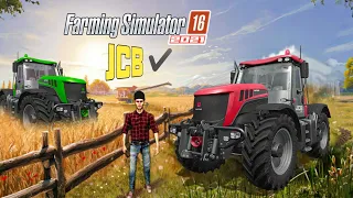 JCB Tractor and Case Tractor Using this Gameplay in fs16 | fs16 gameplay | Timelapse |