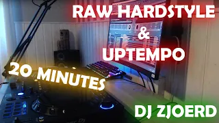 DJ ZJOERD | 20 MINUTES MIX | RAW HARDSTYLE  & UPTEMPO | 15/01/2022