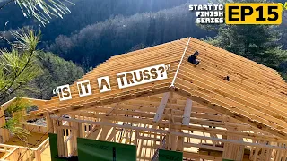 Build Your Own Roof | Building A Mountain Cabin EP15