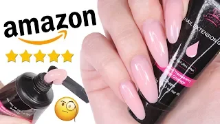 DIY TESTING THE #1 POLYGEL NAIL KIT ON AMAZON PRIME