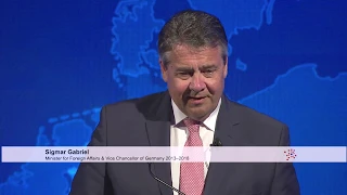 Keynote speech Sigmar Gabriel - 48th St. Gallen Symposium