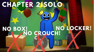 RAINBOW FRIENDS CHAPTER 2 CHALLENGE | SOLO ( NO BOX, NO CROUCH, NO LOCKER)