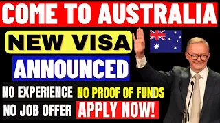 Come To Australia: No Work Experience, No Proof of Funds, No Experience, 476 & 189 Work Visa