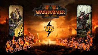 Black Ark Corsairs vs Thunderers: GREATEST DUELIST TW Warhammer 2