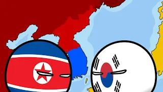 Korean war 1950-1953 (Countryballs)