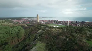 Skylge (Terschelling) 4k DJI hoogwater #DroneSfeer 01-2024