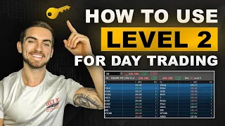 HOW TO USE LEVEL 2 DATA FOR DAY TRADING!!!