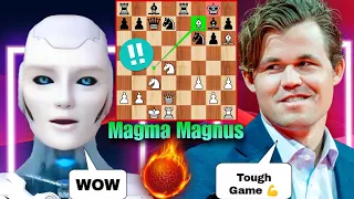 Stockfish Analyzed Magnus Carlsen's Epic Chess Game And Played With Berserk | Chess Strategy | AI