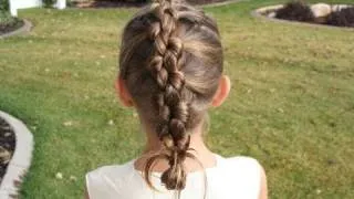 French Knotted Braid | Cute Girls Hairstyles