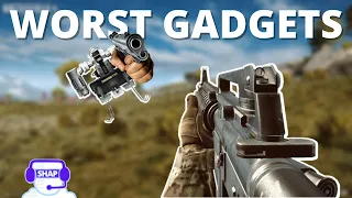 The Top 10 WORST Gadgets in Battlefield 4 2022