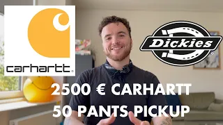 UNBOXING CARHARTT DICKIES NEW BULK DELIVERY - 50 PANTS - ALTERNATIVE TO LUXURY FASHION BRANDS