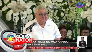 Pagbibigay-pugay ng mga Kapuso kay Mike Enriquez | SONA