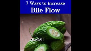 7 ways to increase Bile Flow #shorts #youtubeshorts #health #stomach
