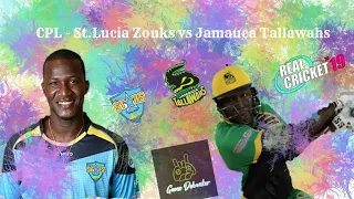 CPL 2019 | St. Lucia Zouks vs Jamaica Tallawahs | Match 9 Highlights | #CPL19 |  #JTvSLZ | RC19