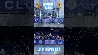 Leicester Lift The Championship at the Parade Celebrations #LCFC #CHAMPIONS #leicestercity