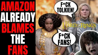 Amazon's Woke Lord Of The Rings Series Gets DESTROYED | Creators And Shills Already Blaming Fans