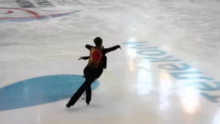 ISU CS Mordovian Ornament 2015 Ice Dance.  Elena Ilinykh-Ruslan Zhigansin, FD, Frida