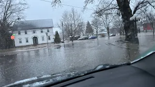 Sussex , New Brunswick flooding February 29, 2024 pt 1