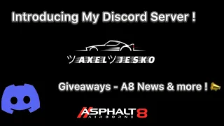 Introducing my Discord Server -  ツAxelツJesko | Join Now ! 🧿