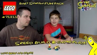 Lego Dimensions: #71211 Bart Simpson Unboxing/SpeedBuild/Gameplay - HTG