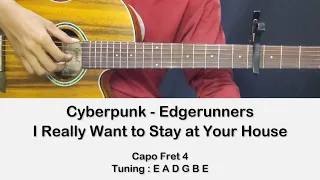 Cyberpunk: Edgerunners Cover + Tab "I Really Want to Stay at Your House"