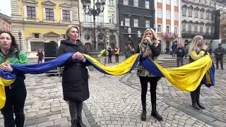 Ірина Федишин - Ще не вмерла Україна ( Lviv / Ukraine)