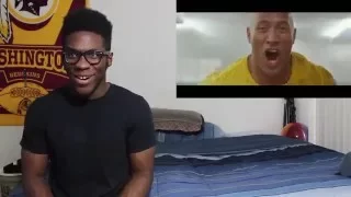 Central Intelligence - Official Trailer REACTION!!!!