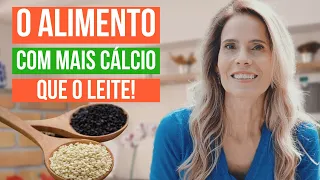 O ALIMENTO COM MAIS CÁLCIO QUE O LEITE! [Aprenda fazer o GERSAL]