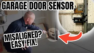 How To Re-Align Garage Door Safety Sensors