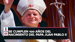 Papa Francisco oficio una misa en memoria de juan Pablo II I Noticias Internacionales