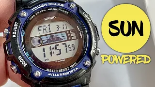 Perfect Size Rugged Solar Powered Watch