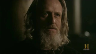 The Vikings 4x14 Ragnar Lothbrok and king Ecbert talking about afterlife